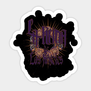 The Queen of Los Angeles -PrplGold Sticker